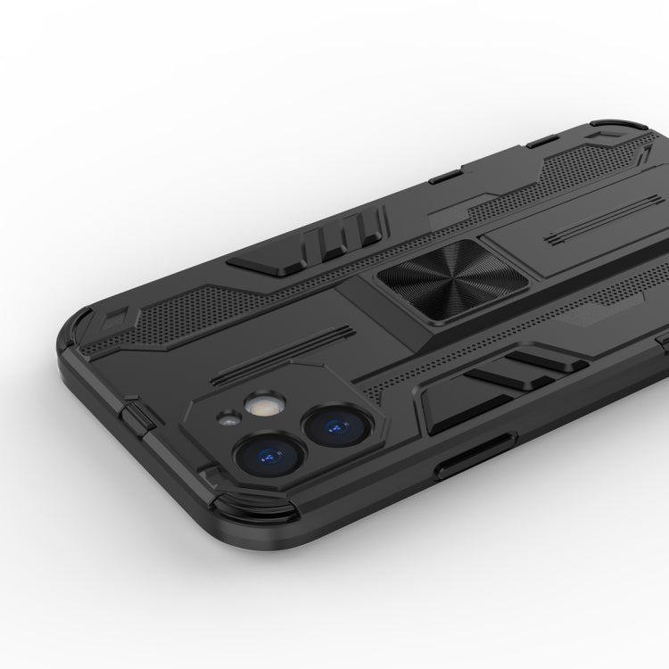 For iPhone 12 mini Supersonic PC + TPU Shock-proof Protective Case with Holder