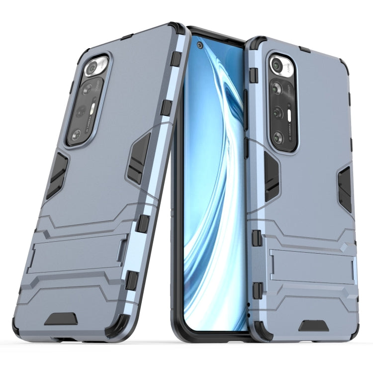 For Xiaomi Mi 10S Shockproof PC + TPU Protective Case with Hidden Holder