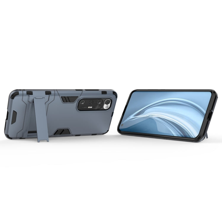 For Xiaomi Mi 10S Shockproof PC + TPU Protective Case with Hidden Holder