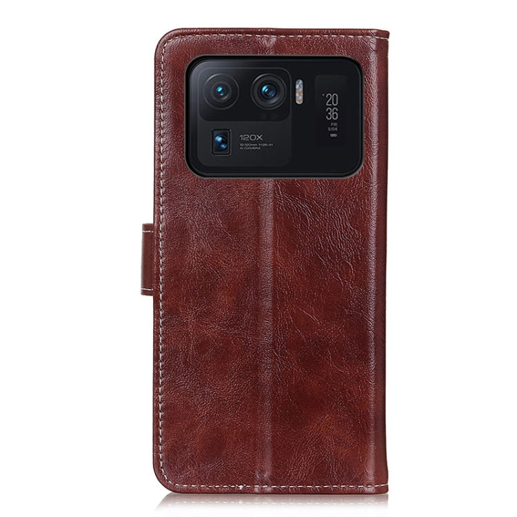 For Xiaomi Mi 11 Ultra Retro Crazy Horse Texture Horizontal Flip Leather Case with Holder & Card Slots & Photo Frame & Wallet