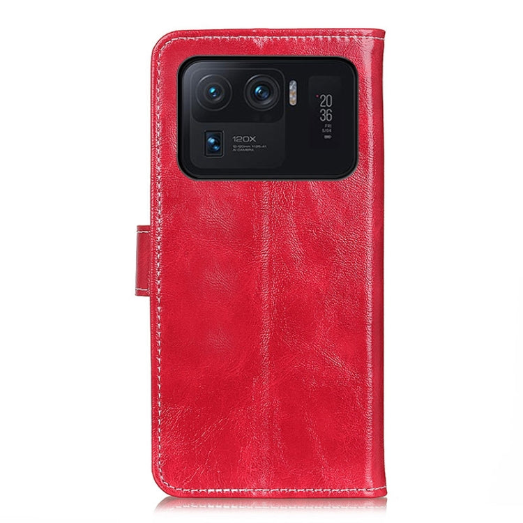 For Xiaomi Mi 11 Ultra Retro Crazy Horse Texture Horizontal Flip Leather Case with Holder & Card Slots & Photo Frame & Wallet