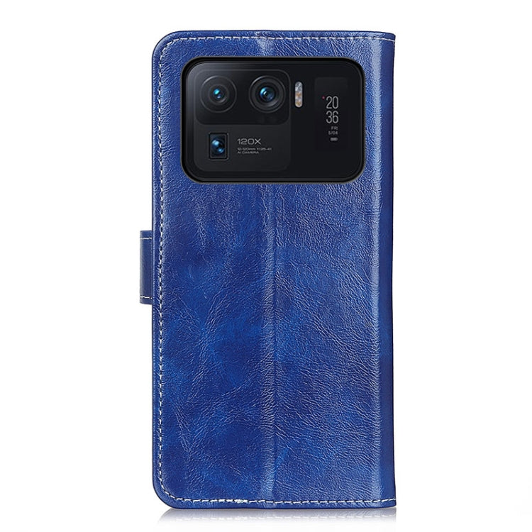 For Xiaomi Mi 11 Ultra Retro Crazy Horse Texture Horizontal Flip Leather Case with Holder & Card Slots & Photo Frame & Wallet