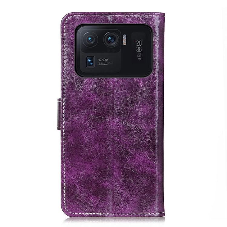 For Xiaomi Mi 11 Ultra Retro Crazy Horse Texture Horizontal Flip Leather Case with Holder & Card Slots & Photo Frame & Wallet