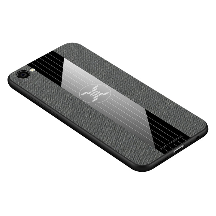 For Vivo X9s Plus XINLI Stitching Cloth Texture Shockproof TPU Protective Case