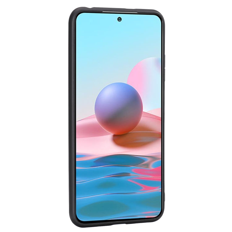 For Xiaomi Redmi Note 10 5G Crazy Horse Textured Calfskin PU+PC+TPU Case