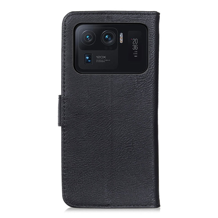 For Xiaomi Mi 11 Ultra KHAZNEH Cowhide Texture Horizontal Flip Leather Case with Holder & Card Slots & Wallet
