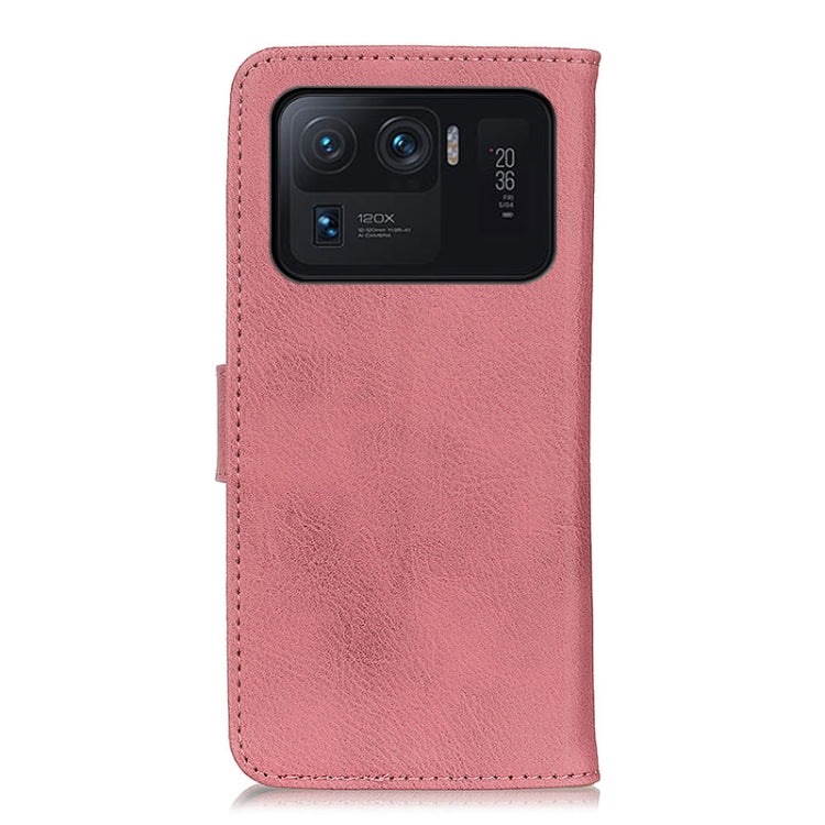 For Xiaomi Mi 11 Ultra KHAZNEH Cowhide Texture Horizontal Flip Leather Case with Holder & Card Slots & Wallet