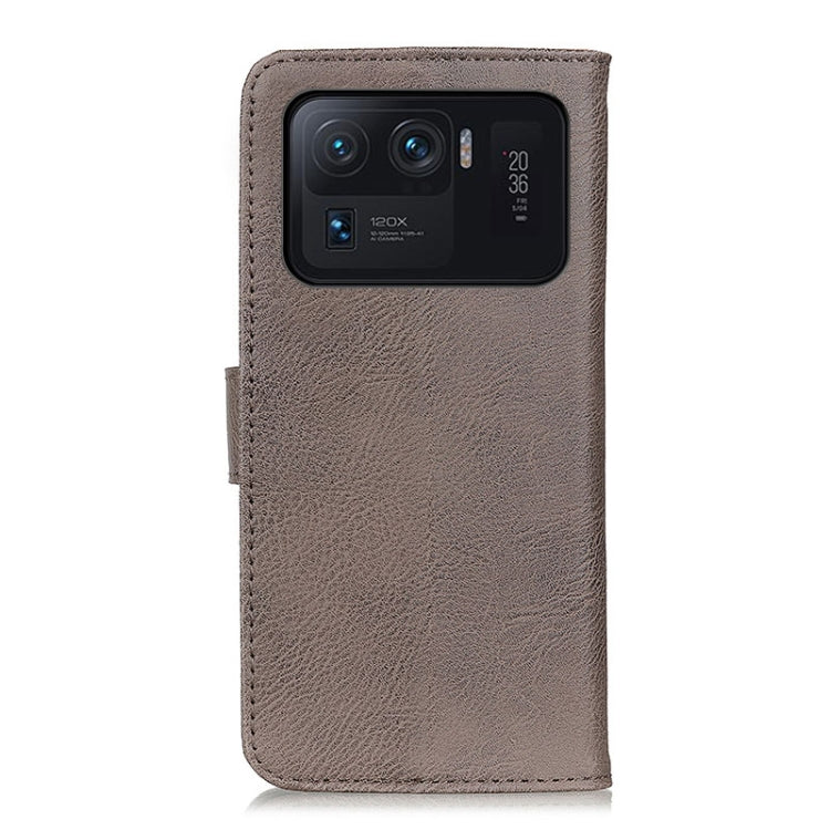 For Xiaomi Mi 11 Ultra KHAZNEH Cowhide Texture Horizontal Flip Leather Case with Holder & Card Slots & Wallet