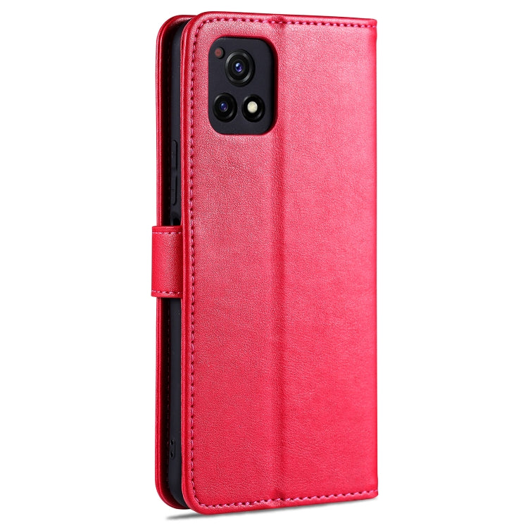 For vivo Y52s AZNS Sheepskin Texture Horizontal Flip Leather Case with Holder & Card Slots & Wallet