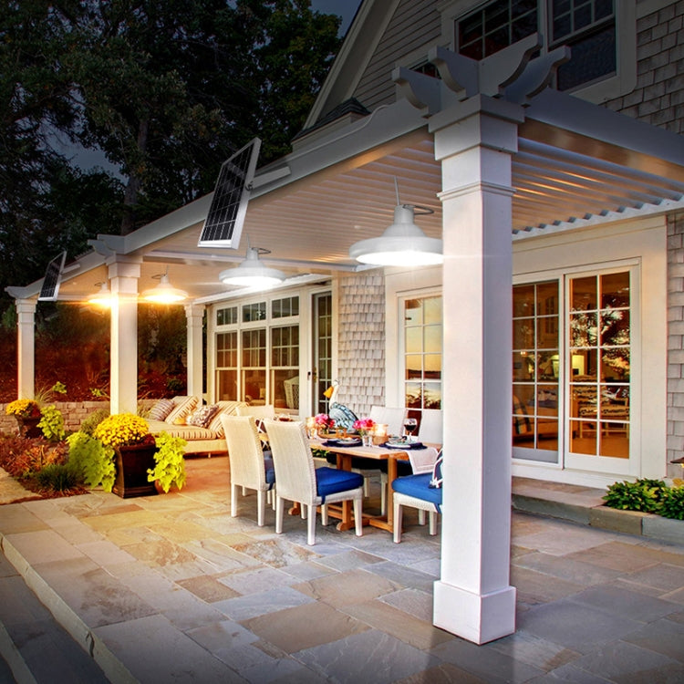 Smart Induction 2 in 1 112LEDs Solar Light Indoor and Outdoor Garden Garage LED Lamp, Light Color:Warm Light