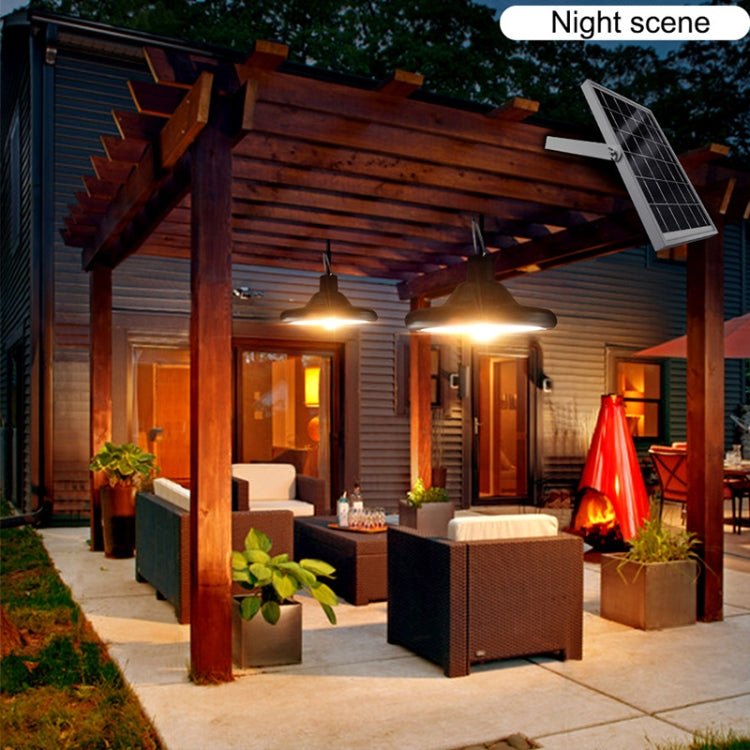 Smart Induction 2 in 1 112LEDs Solar Light Indoor and Outdoor Garden Garage LED Lamp, Light Color:Warm Light