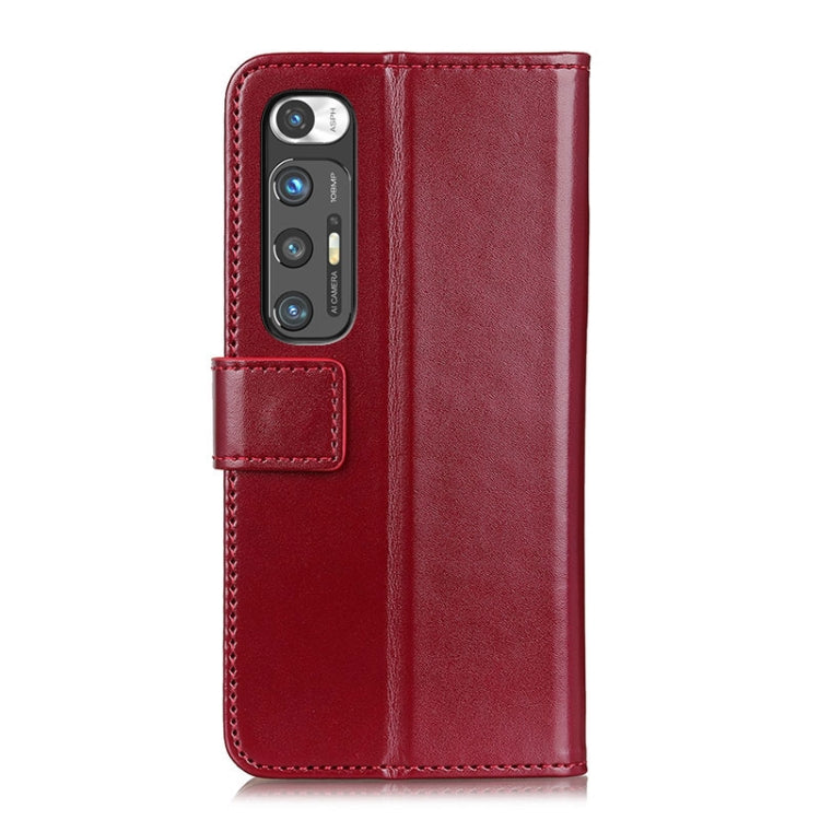 For Xiaomi Mi 10S 3-Color Pearl Texture Magnetic Buckle Horizontal Flip PU Leather Case with Card Slots & Wallet & Holder