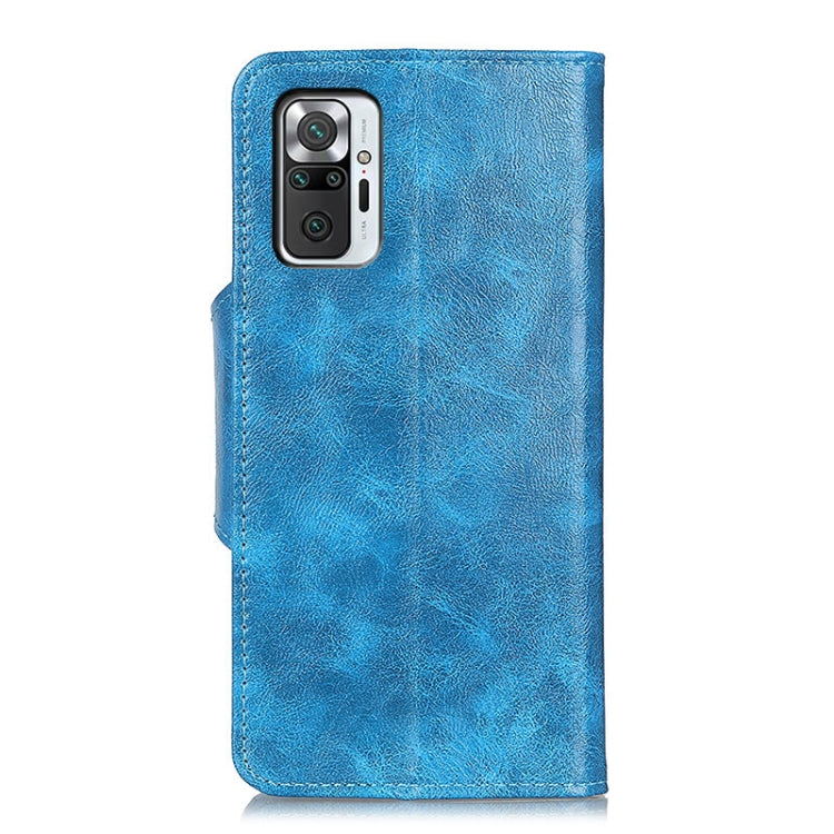 For Xiaomi Redmi Note 10 Pro Crazy Horse Texture Horizontal Flip Leather Case with Holder & 6-Card Slots & Wallet