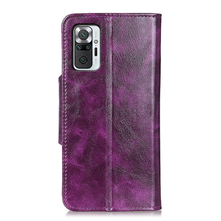 For Xiaomi Redmi Note 10 Pro Crazy Horse Texture Horizontal Flip Leather Case with Holder & 6-Card Slots & Wallet