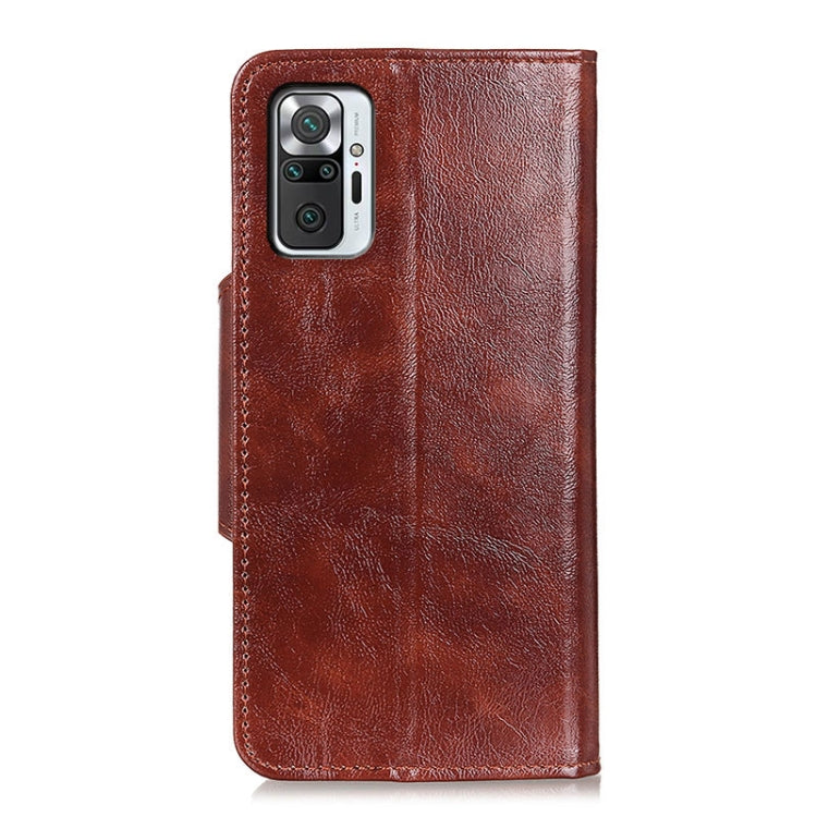 For Xiaomi Redmi Note 10 Pro Crazy Horse Texture Horizontal Flip Leather Case with Holder & 6-Card Slots & Wallet