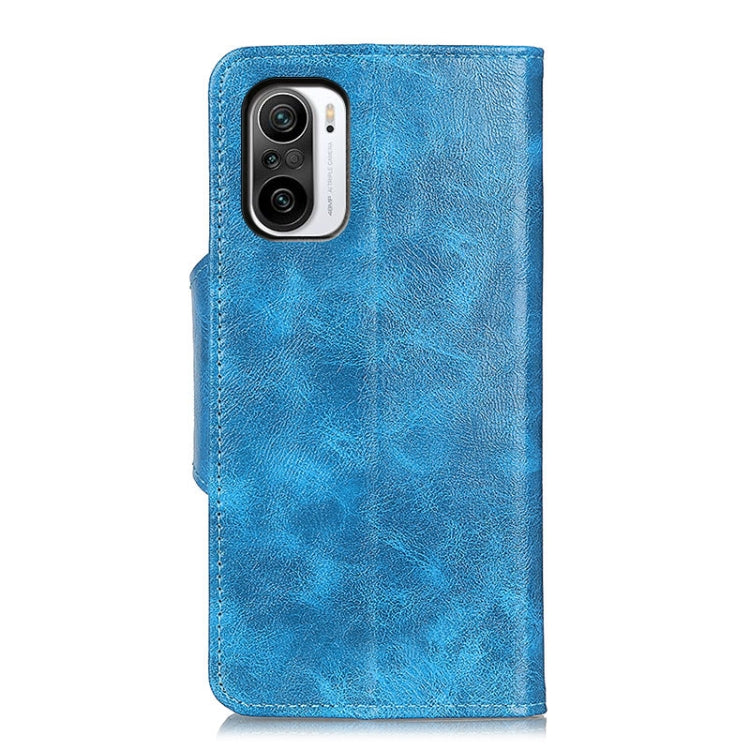 For Xiaomi Poco F3 / Mi 11i Crazy Horse Texture Horizontal Flip Leather Case with Holder & 6-Card Slots & Wallet