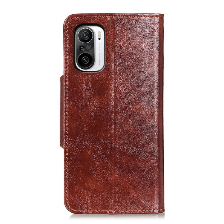 For Xiaomi Poco F3 / Mi 11i Crazy Horse Texture Horizontal Flip Leather Case with Holder & 6-Card Slots & Wallet