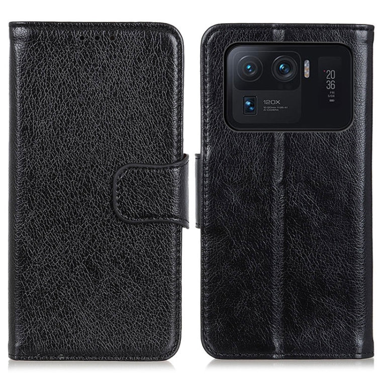 For Xiaomi Mi 11 Ultra Nappa Texture Horizontal Flip Leather Case with Holder & Card Slots & Wallet