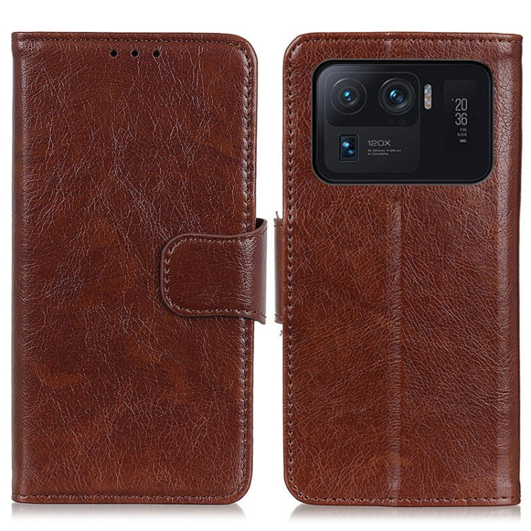 For Xiaomi Mi 11 Ultra Nappa Texture Horizontal Flip Leather Case with Holder & Card Slots & Wallet