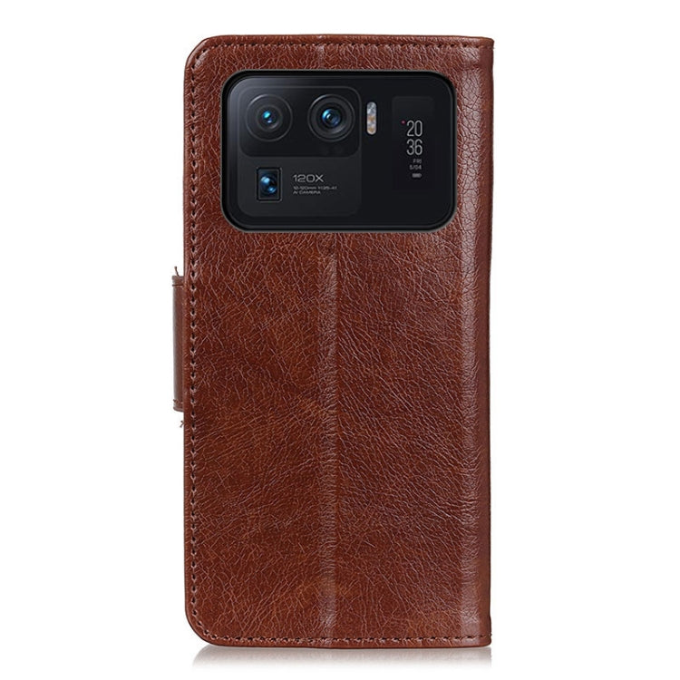 For Xiaomi Mi 11 Ultra Nappa Texture Horizontal Flip Leather Case with Holder & Card Slots & Wallet