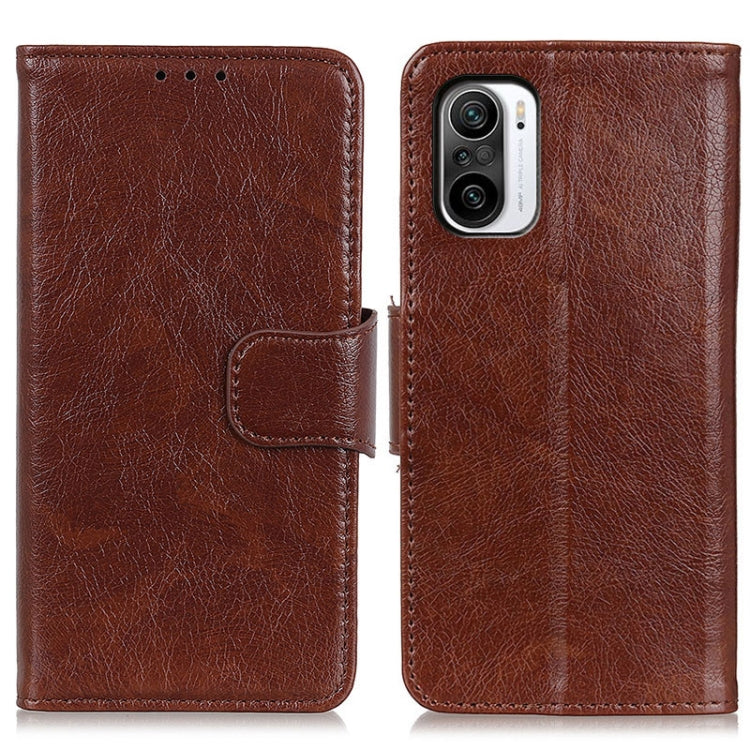 For Xiaomi Poco F3 Nappa Texture Horizontal Flip Leather Case with Holder & Card Slots & Wallet