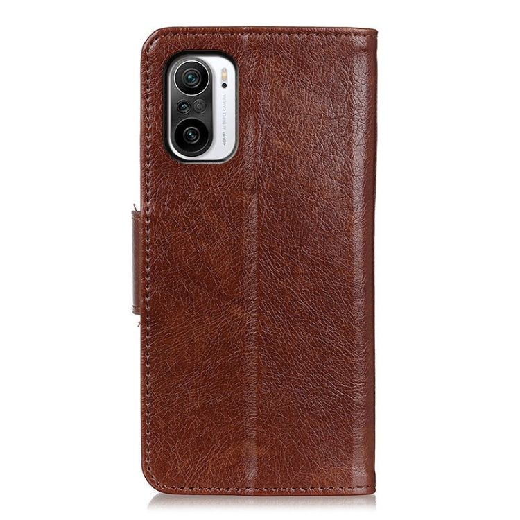 For Xiaomi Poco F3 Nappa Texture Horizontal Flip Leather Case with Holder & Card Slots & Wallet