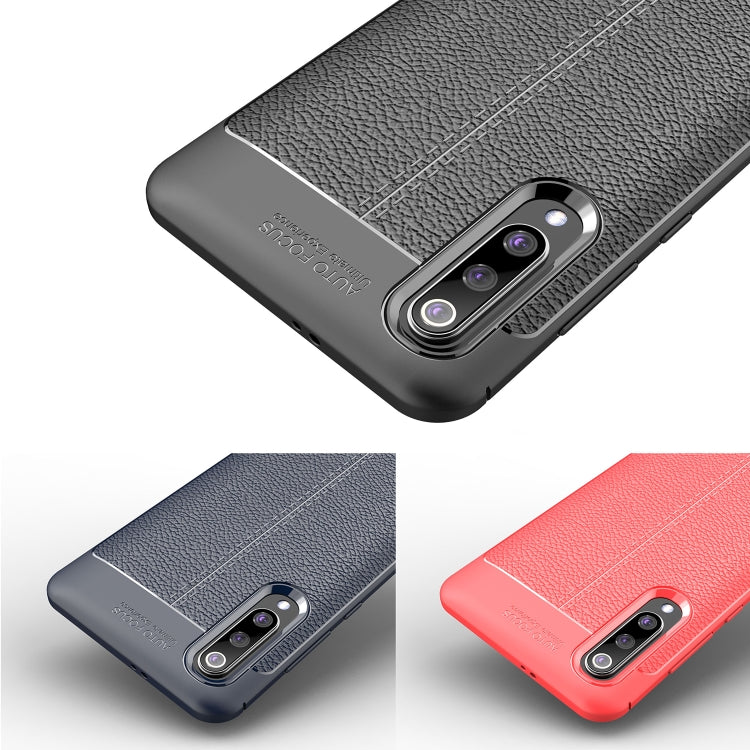 For Xiaomi Mi 9 Pro 5G Litchi Texture TPU Shockproof Protective Case