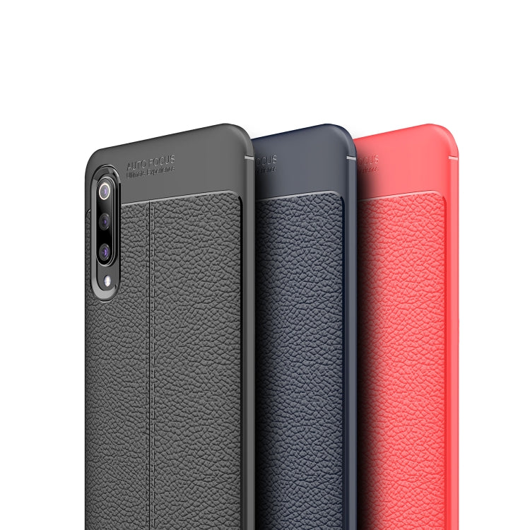 For Xiaomi Mi 9 Pro 5G Litchi Texture TPU Shockproof Protective Case