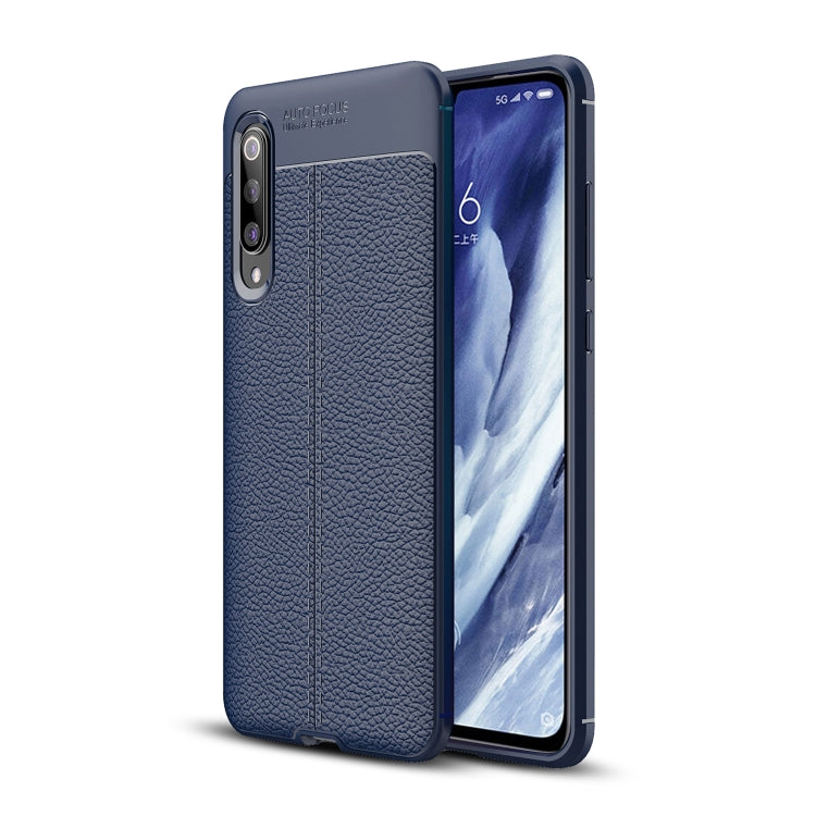 For Xiaomi Mi 9 Pro 5G Litchi Texture TPU Shockproof Protective Case