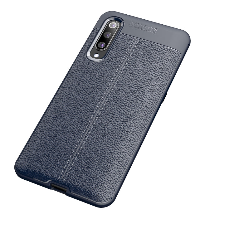 For Xiaomi Mi 9 Pro 5G Litchi Texture TPU Shockproof Protective Case