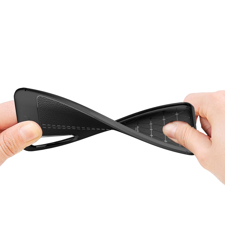 For Xiaomi Mi 9 Pro 5G Litchi Texture TPU Shockproof Protective Case