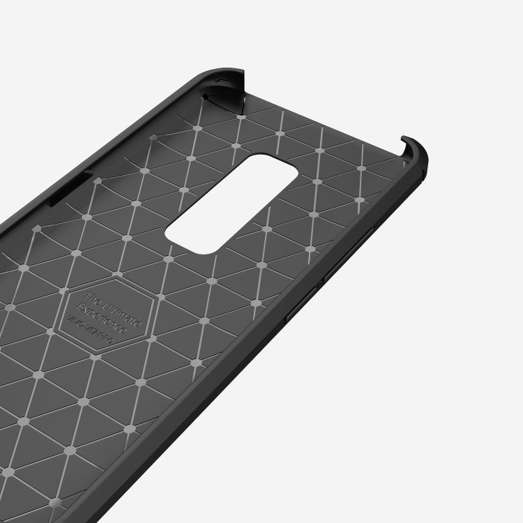 For Vivo V17 Pro Brushed Texture Carbon Fiber TPU Protective Case
