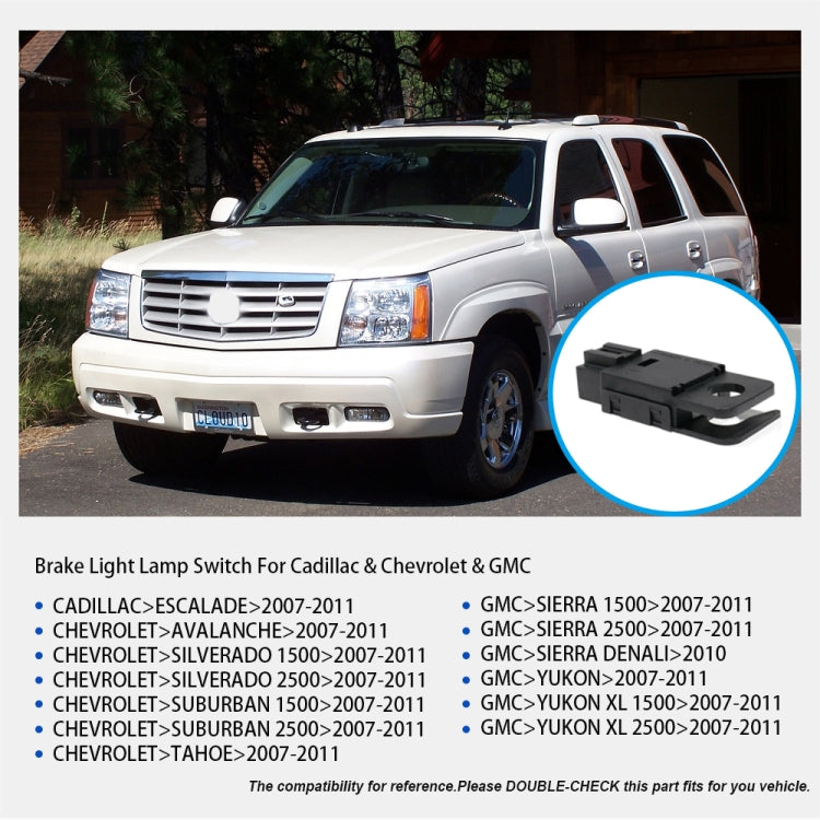 A5235 Car Brake Light Switch 25981009 for Cadillac