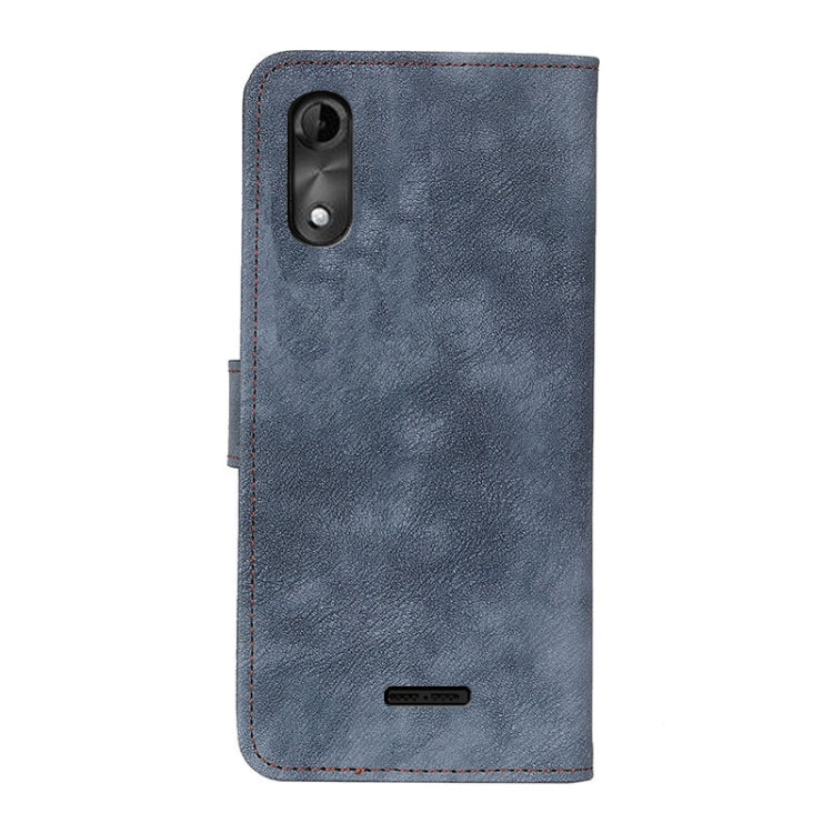 For Wiko Y51 Antelope Texture Magnetic Buckle Horizontal Flip PU Leather Case with Card Slots & Wallet & Holder