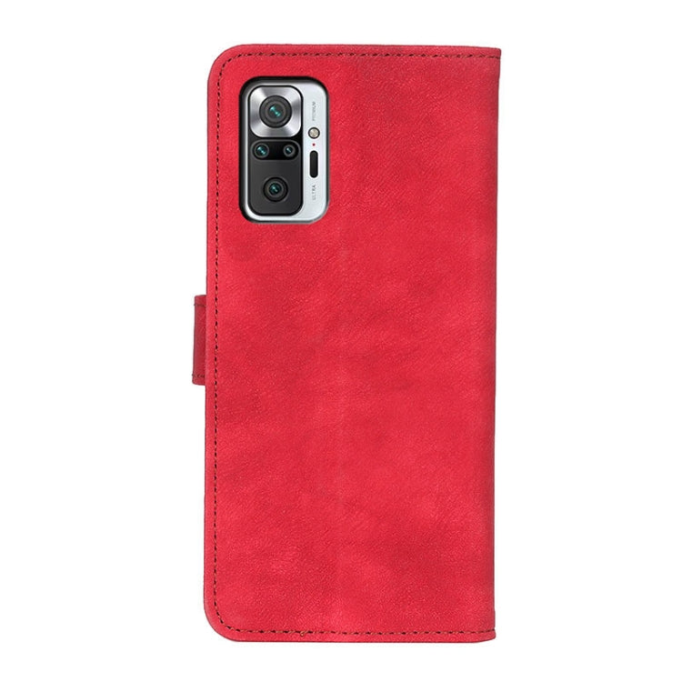 For Xiaomi Redmi Note 10 Pro Antelope Texture Magnetic Buckle Horizontal Flip PU Leather Case with Card Slots & Wallet & Holder