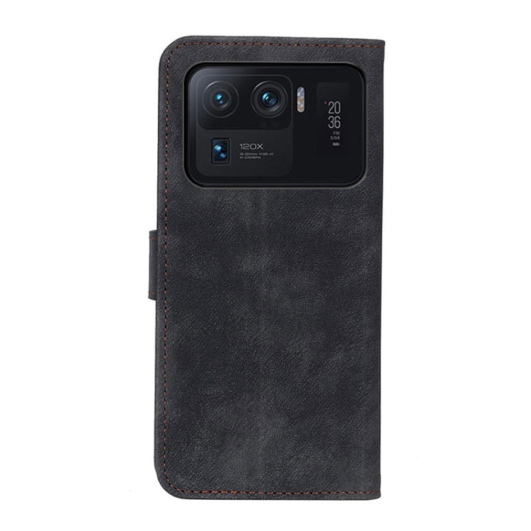 For Xiaomi Mi 11 Ultra Antelope Texture Magnetic Buckle Horizontal Flip PU Leather Case with Card Slots & Wallet & Holder