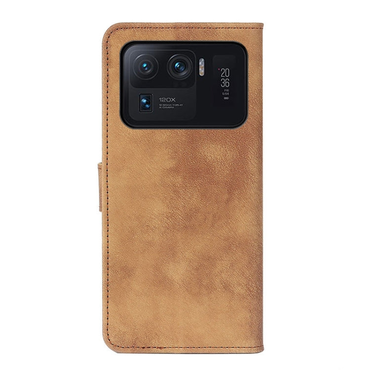 For Xiaomi Mi 11 Ultra Antelope Texture Magnetic Buckle Horizontal Flip PU Leather Case with Card Slots & Wallet & Holder