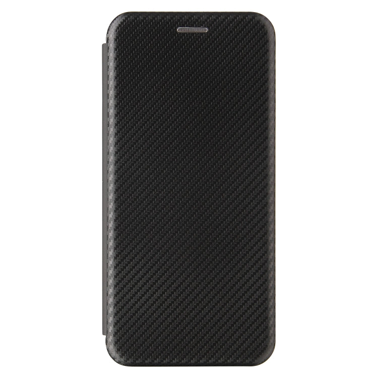 For OPPO Realme GT 5G Carbon Fiber Texture Horizontal Flip TPU + PC + PU Leather Case with Card Slot