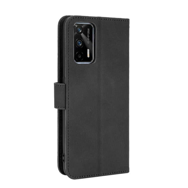 For OPPO Realme GT 5G Solid Color Skin Feel Magnetic Buckle Horizontal Flip PU Leather Case with Holder & Card Slots & Wallet