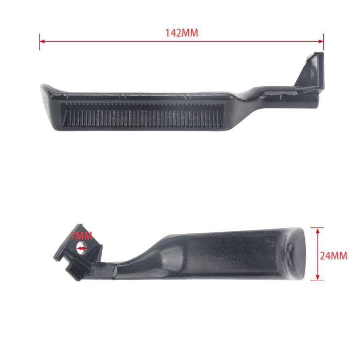 A5409-02 Car Metal Right Side Inside Door Handle E7TZ1522600A for Ford