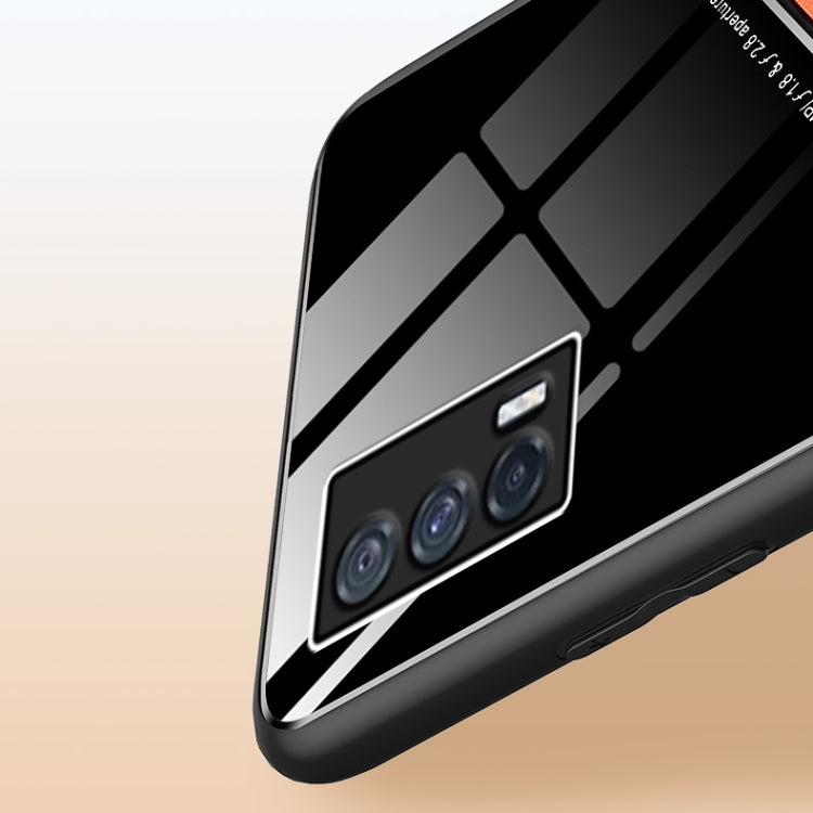 For vivo iQOO Neo5 All-inclusive Leather + Organic Glass Protective Case with Metal Iron Sheet