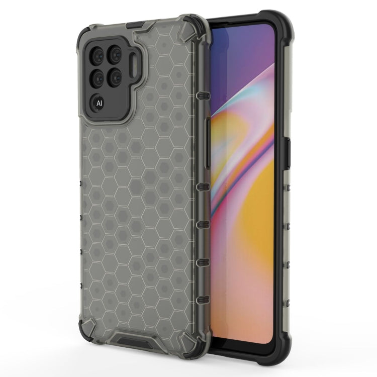 For OPPO A94 Shockproof Honeycomb PC + TPU Case