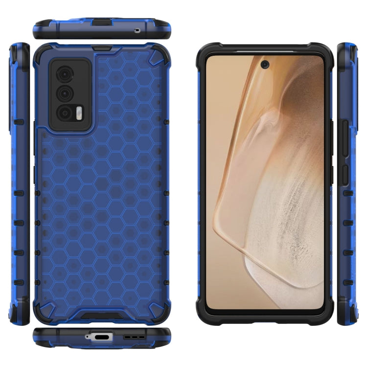For vivo iQOO Neo5 Shockproof Honeycomb PC + TPU Case