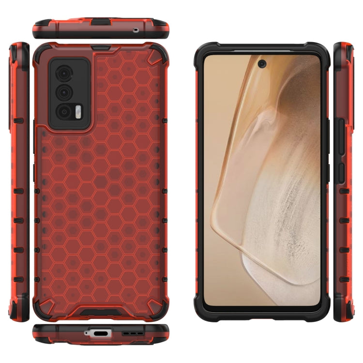 For vivo iQOO Neo5 Shockproof Honeycomb PC + TPU Case