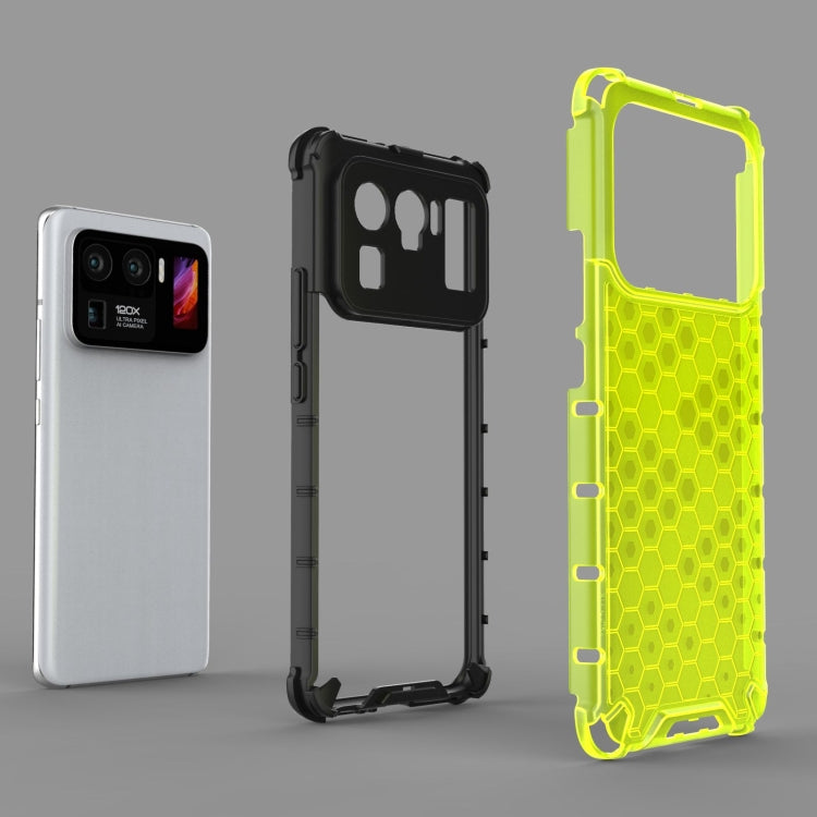 For Xiaomi Mi 11 Ultra Shockproof Honeycomb PC + TPU Case