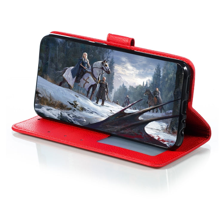 For Xiaomi Redmi Note 8 Feather Pattern Litchi Texture Horizontal Flip Leather Case with Holder & Wallet & Card Slots