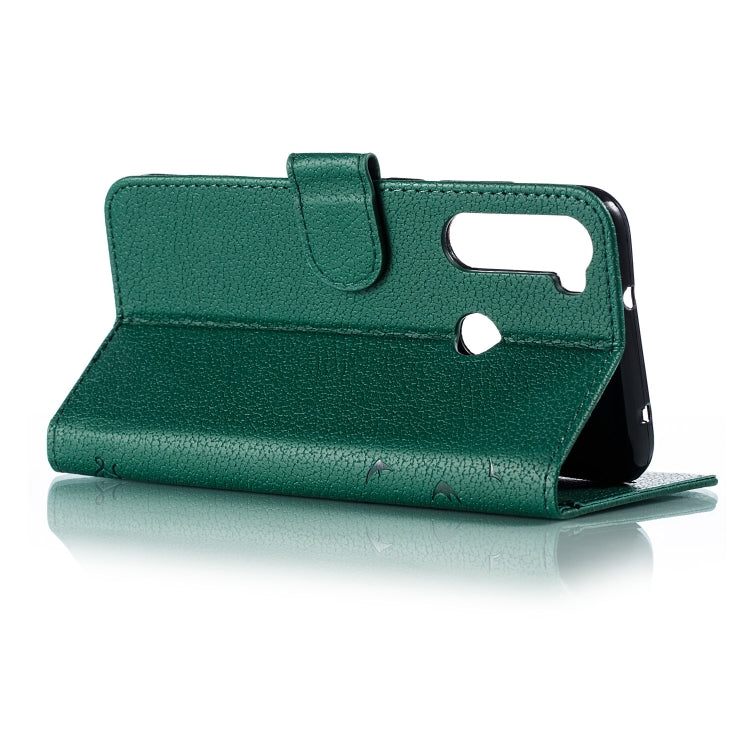 For Xiaomi Redmi Note 8 Feather Pattern Litchi Texture Horizontal Flip Leather Case with Holder & Wallet & Card Slots