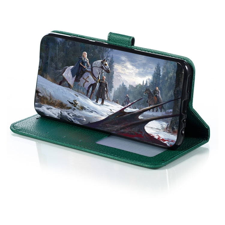 For Xiaomi Redmi Note 8 Feather Pattern Litchi Texture Horizontal Flip Leather Case with Holder & Wallet & Card Slots