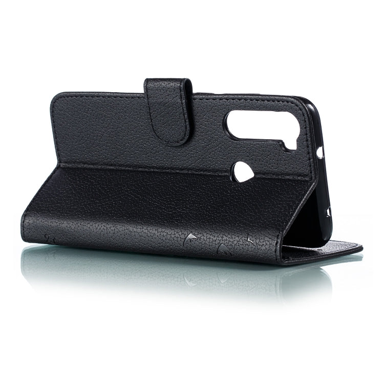 For Xiaomi Redmi Note 8 Feather Pattern Litchi Texture Horizontal Flip Leather Case with Holder & Wallet & Card Slots