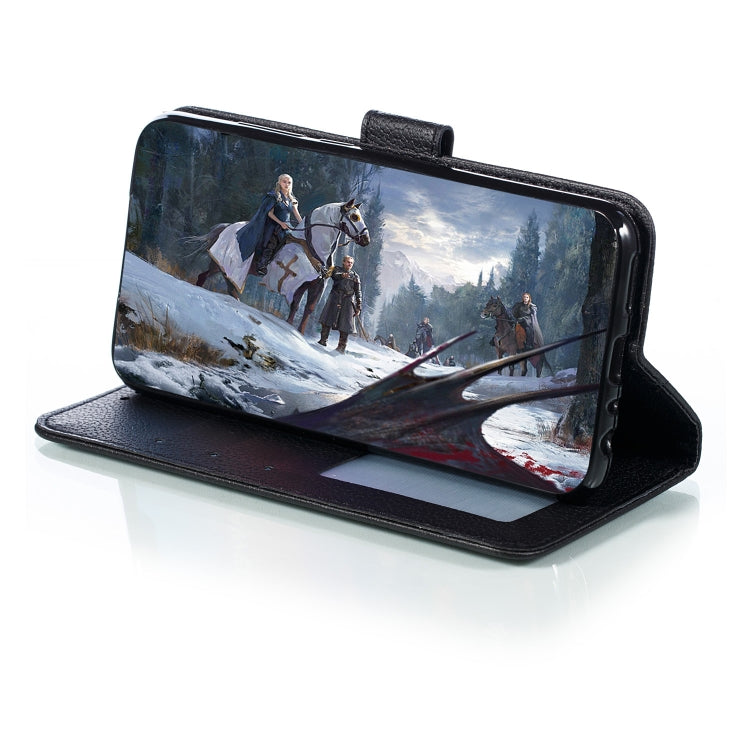 For Xiaomi Redmi Note 8 Feather Pattern Litchi Texture Horizontal Flip Leather Case with Holder & Wallet & Card Slots